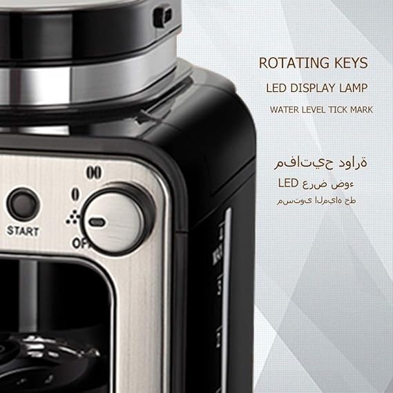 ☕✨ Mini Power Coffee Maker · Drip-proof/Constant Temperature Extraction 🍵⚡