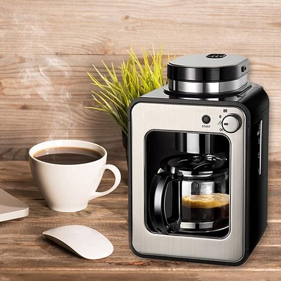 ☕✨ Mini Power Coffee Maker · Drip-proof/Constant Temperature Extraction 🍵⚡