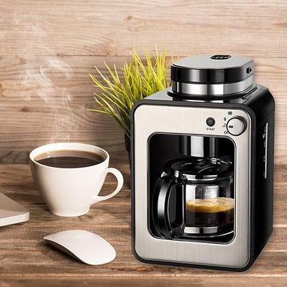 ☕✨ Mini Power Coffee Maker · Drip-proof/Constant Temperature Extraction 🍵⚡