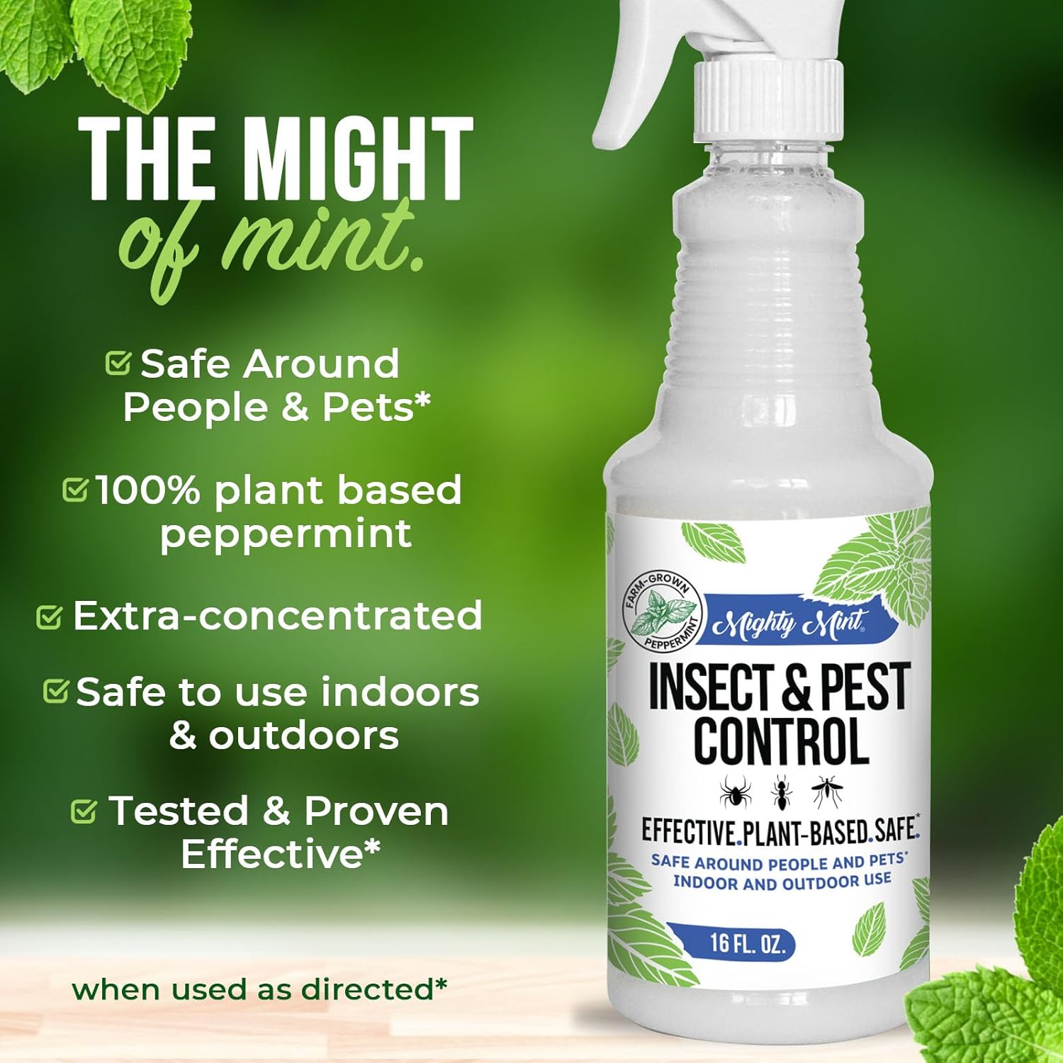 Mighty Mint Peppermint 🦟 – Natural Bug Repellent 🌿