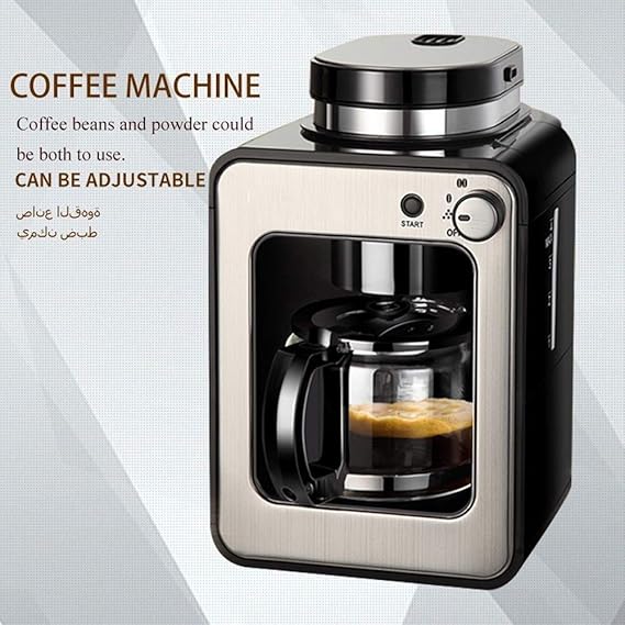 ☕✨ Mini Power Coffee Maker · Drip-proof/Constant Temperature Extraction 🍵⚡