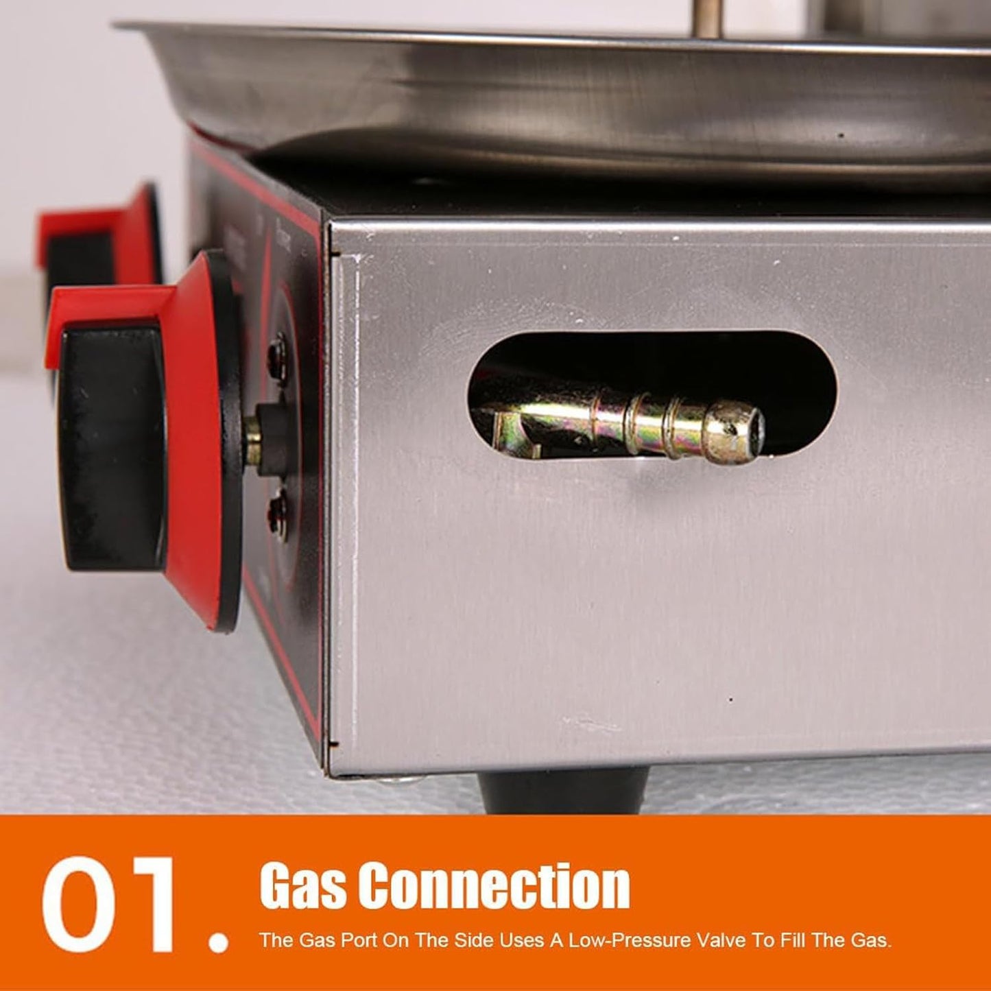 🔥🍖 Rotating BBQ Master · 360° Smokeless Vertical Oven 🌯✨